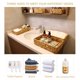 thumbnail image 5 of Cesta de almacenamiento de 3 piezas con forma de calabaza de agua, organizador de escritorio y baño con asas, tejido natural y elegante para el hogar, ideal para organizar objetos pequeños, 5 of 5