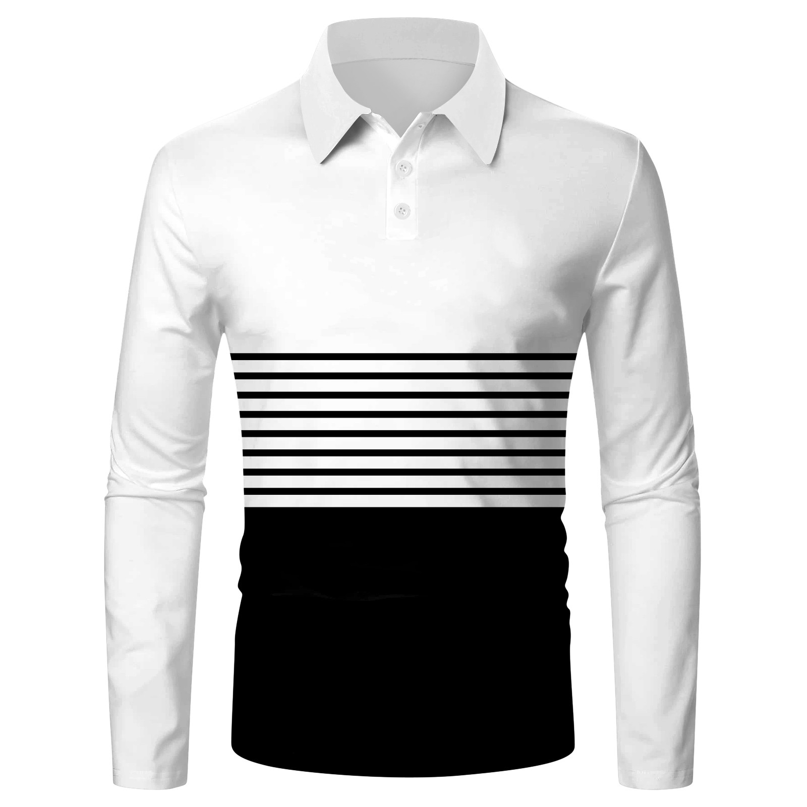 Quealent Mens Polos Shirts Long Sleeve Big and Tall Mens Polos Shirts