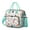 Greenish-blue-41, variant on Funny Cat Pattern Lunch Bag – Insulated Leakproof Cooler Tote with Adorable Paw Prints, Large Dual Compartment Lunch Box for Work or School