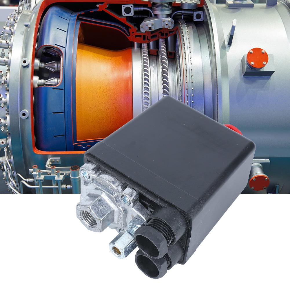 EBTOOLS Easy To Install Air Compressor, Mechanical Pressure Control, For Air Compressor