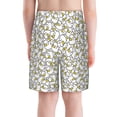 thumbnail image 3 of Cauagu Ducky Print Swim Trunks for Men,Youth Boys Swim Shorts Compression Liner Beach Shorts Boys' Swimming Shorts 7-20 Years Bathing Suit-Medium, 3 of 7