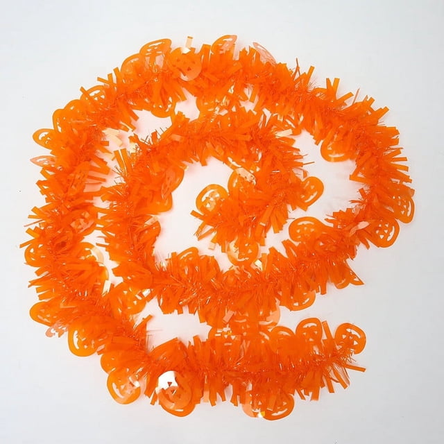 HaoXun 200cm Metal Christmas Garland Decorations for Tree, Office Party, Non-Toxic Holiday Strips, Safe Festive Decor