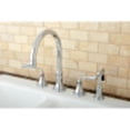 thumbnail image 3 of Kingston Brass Silver Sage 8" Deck Mount Kitchen Faucet with Brass Sprayer, 3 of 4