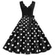 thumbnail image 1 of WILLBEST Vestidos Casuales para Mujer Fiesta Mujeres Vintage Verano Estampado de Puntos sin Mangas Casual Vestido de Fiesta de Noche y Graduación Extra Grande, 1 of 2