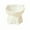 B#White, variant on SLYNSHome Raised Cat Food Bowl,Plastic Elevated Tilted Cat Bowl,Whisker Friendly Kitty Feeder Dish Clear Pet Feeder Bowl