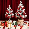 thumbnail image 6 of Aoznliie Christmas Ball Ornaments, 24 Pcs Classic Christmas Ornament Set for Xmas Tree, Shatterproof Lightweight Hanging Decor for Xmas Party, Red, 6 of 8