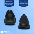 thumbnail image 3 of Shoes For Crews Everlight Slip-On, Women's Slip Resistant Work Shoes, Water Resistant, Black, 3 of 6