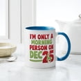 thumbnail image 4 of CafePress - Morning Person Mug - 11 oz Ceramic Mug - Novelty Coffee Tea Cup, 4 of 4