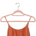 thumbnail image 4 of Isaac Mizrahi 30 Pack of Velvet Hangers in Blush, 4 of 8