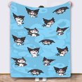 thumbnail image 1 of 3D Printing, Cartoon Soft Double Flannel Blanket, Super Soft Blanket, Suitable For Living Room, Sofa, 1 of 3