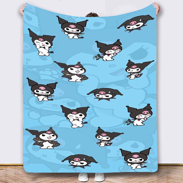 3D Printing, Cartoon Soft Double Flannel Blanket, Super Soft Blanket, Suitable For Living Room, Sofa