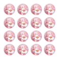 thumbnail image 4 of KLKCMS 16Pcs Christmas Decoration Plates Pink Accessories Tableware for Baby Shower 9 inch, 4 of 9