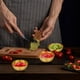 thumbnail image 3 of 5 cuencos de acero inoxidable para condimentos, platos para aperitivos, platos para salsas y platos para mojar salsa de soja., 3 of 5