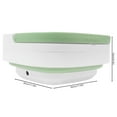 thumbnail image 3 of Fresh Green ABS 30x30x33cm Mini Washing Machine 12l Folding Portable Underwear Special Cleaning Machine, 3 of 10