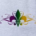 thumbnail image 2 of CafePress - Fleur De Lis Swirls_Color - Cute Infant Baby Football Bodysuit, 2 of 3