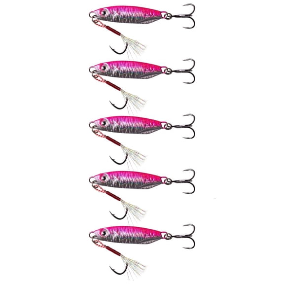 Lerpwige Metal Casting Jigging Spoon Lure Saltwater Fishing Baits 10/15/20/25/30g