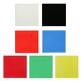 thumbnail image 1 of MasteelfCA 7pcs Colors Square Glass Sheet Colorful Glass Fusing Glass Decorative Glass Sheet for Microwave, 1 of 8