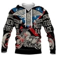 thumbnail image 5 of Sudadera con capucha de moda informal para hombre con estampado 3D de calavera y motocicleta de gran oferta de primavera y otoño, sudadera de gran tamaño estilo Harajuku callejero, 5 of 5