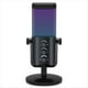 thumbnail image 1 of Micrófono USB para Juegos, Micrófono de Condensador RGB con Cancelación de Ruido para Streaming, Grabación, ASMR y Video, Color Negro., 1 of 5