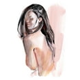 thumbnail image 2 of Parker, Jennifer Paxton 15x18 Gold Ornate Wood Framed with Double Matting Museum Art Print Titled - Cold Shoulders II, 2 of 4