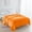 Orange, variant on Cooling Summer Blanket - Lightweight, Breathable & Cool-to-the-Touch Microfiber Quilt for All Seasons - Red - 47.24x78.74in