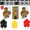 Five Nights at Freddys Party Supplies Door Covers Balloons Room Decorating Kit