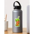 thumbnail image 2 of Maneki 100% Apple Juice Er, Phone Decal Water Bottle Stickers Car Decals, Funny Birthday Gift, 2 of 4