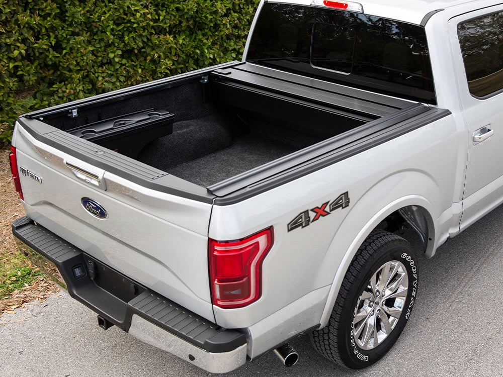 Gatortrax Retractable Mx Tonneau Truck Bed Cover 2012 2018 Dodge Ram 6 4 Ft Bed W Rambox Walmart Com Walmart Com
