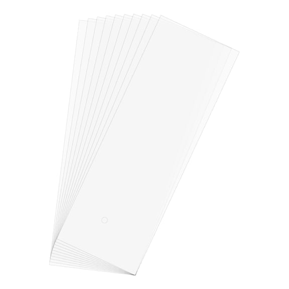 Uxcell 100 Pcs POF Heat Shrink Wrap Bags, 8 x 3 Inch Transparent Heat Seal Bags Film