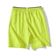 thumbnail image 4 of pstuiky Pantalones cortos de entrenamiento para hombre, Pantalones cortos casuales holgados de color liso con cremallera, bolsillo, cordón y cintura elástica para hombre, 4 of 6