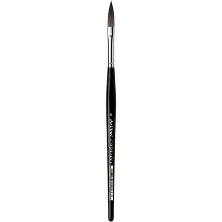 da Vinci Brush Casaneo Watercolor Brush Short Handle Oval 6