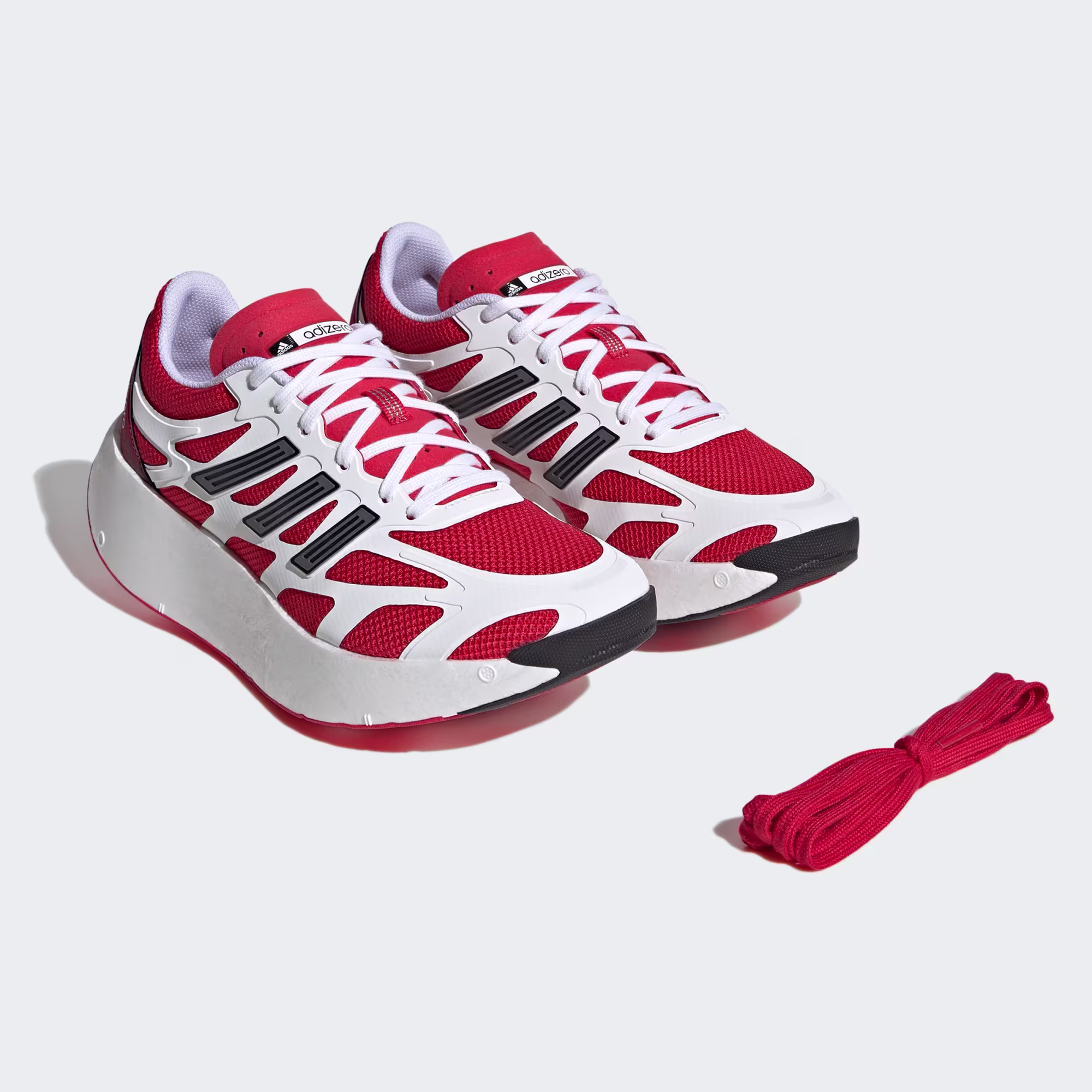 thumbnail image 2 of TENIS ADIDAS ADIZERO ARUKU SWIRLFOAM CLOUD WHITE PURE RUBY, 2 of 5