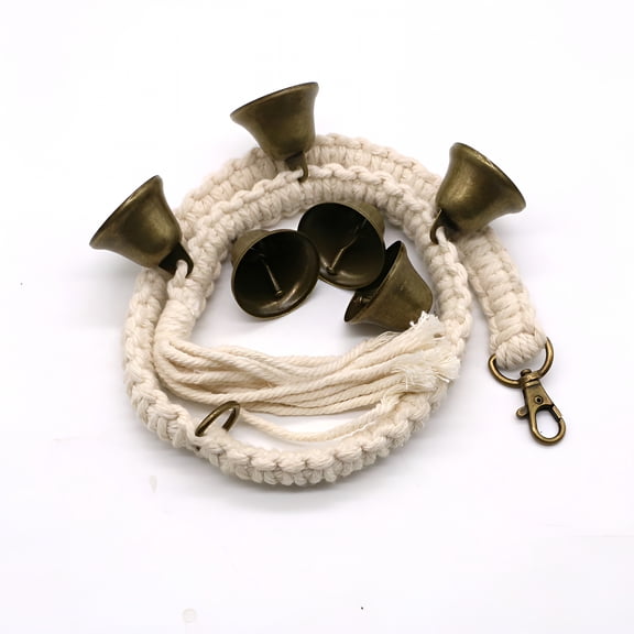 GJX Hanging Door Bell Door Bell Knob Hanger Adjustable Vintage Bell Pendant