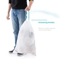 thumbnail image 6 of Home Zone Living Code 30R Drawstring Kitchen Trash Bags Custom Fit for 8 Gallon Recycling Bins, 60-Count, 6 of 8