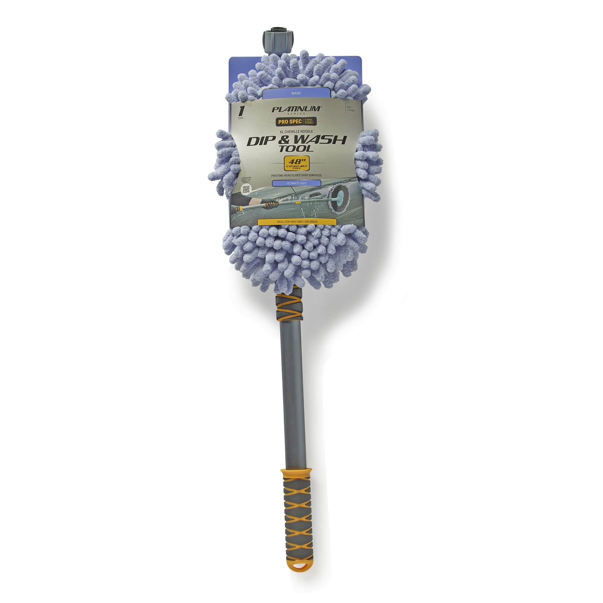 Platinum Series XL Microfiber Mop - Extends to 48 Inches for Car...