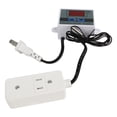 thumbnail image 1 of Temperature Control Switch, Low Temp  Waterproof Probe Digital Thermostat  For Factory, 1 of 8