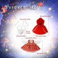 thumbnail image 2 of Novryn Goose Outfit Christmas Clothes For Yard, 22 x 14 Inch Polyester Cover With A Printed Holiday Pattern And A Slip On Fit, Porch Lawn Garden Or Front Yard Display Use, 2 of 9