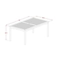 thumbnail image 4 of Pemberly Row Rectangular Wood Patio Dining Table in Natural Oil, 4 of 4