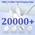 thumbnail image 4 of Cargador EcopeStugo USB-C de 20 W con cable de 90 cm para AirPods, 4 of 8