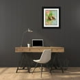 thumbnail image 3 of Robertson, Walter  26x32 Black Ornate Wood Framed with Double Matting Museum Art Print Titled - Finches and Blossoms, 3 of 4