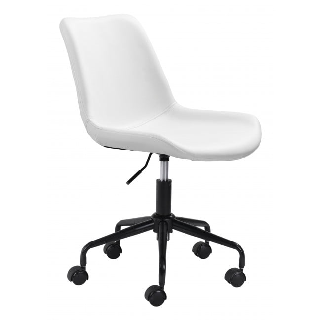 modern white faux leather rolling product