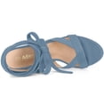 thumbnail image 4 of Sandalias de Tacón Grueso Allegra K neblina azul 38, 4 of 6