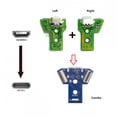 thumbnail image 3 of Xiwai DIY Solder Type-C Female Socket Replace Micro-USB 5Pin for PS4 DualShock JDS-040 JDS-055 Repair Part Board Connector Module, 3 of 8