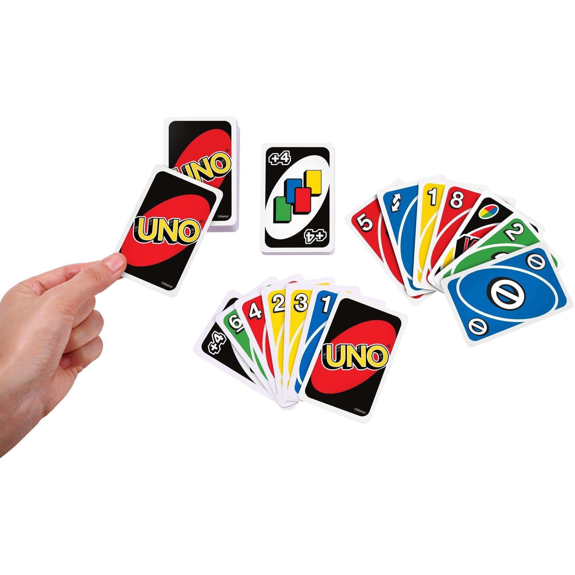 Mattel Games UNO Emoji Card Game 2-10 Players 7 for sale online 