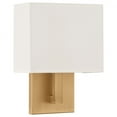 thumbnail image 3 of Access Lighting 1 Light LED Wall Sconce in Antique Brushed Brass Color, 3 of 6