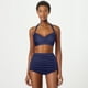 thumbnail image 1 of Bikini Mujer Traje de Baño Conjunto de Bikini Push Up Sexy Para Mujer, Traje de Baño de Dos Piezas de Cintura Alta, Tankini Con Estampado Fruncido Retro, Para Playa, Piscina y Fiesta 1828, 1 of 5