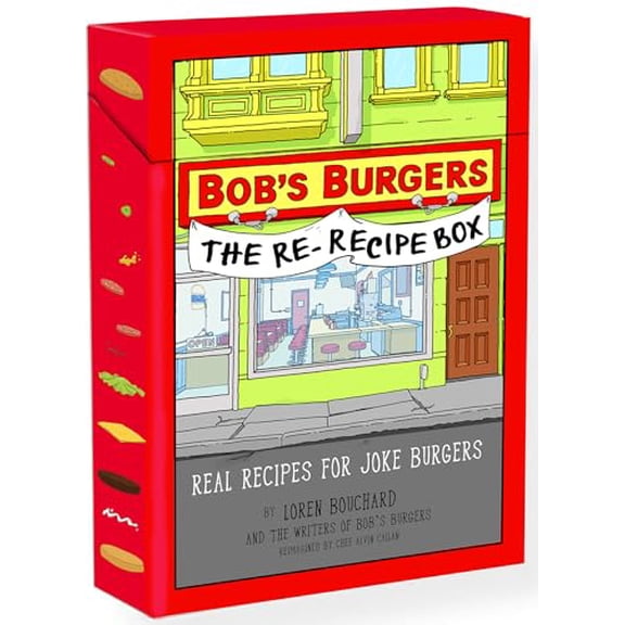 Pre-Owned Bob's Burgers (TM) the Re-Recipe Box: Real Recipes for Joke Burgers (Hardcover)