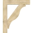 thumbnail image 3 of Ekena Millwork 6"W x 38"D x 46"H Funston Block Rough Sawn Bracket, Douglas Fir, 3 of 4