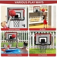 thumbnail image 2 of Hoop Indoor For Kids- Mini Basketball Hoop For Door With 2 Balls & Complete Basketball Accessoriesbasketball Toy For Kids Boys Teens, 2 of 5