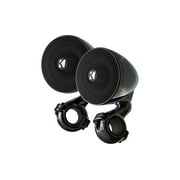 KICKER Mini 2 Ohm Weatherproof Speaker System for Motorcycles and ATVs